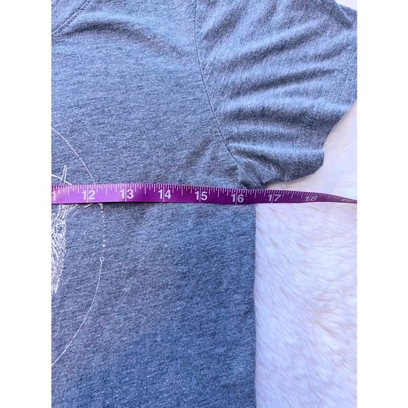 NWOT Alaskan Hand-Printed Women Slim Tee Mtn Goat Design x Frost & Fur Sz Small - Picture 10 of 10